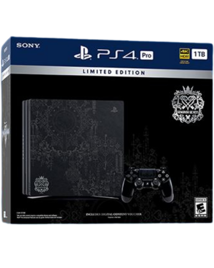 Sony PlayStation 4 Pro Console (PS4 Pro) 1TB Kingdom Hearts III Limited Edition – Good Condition