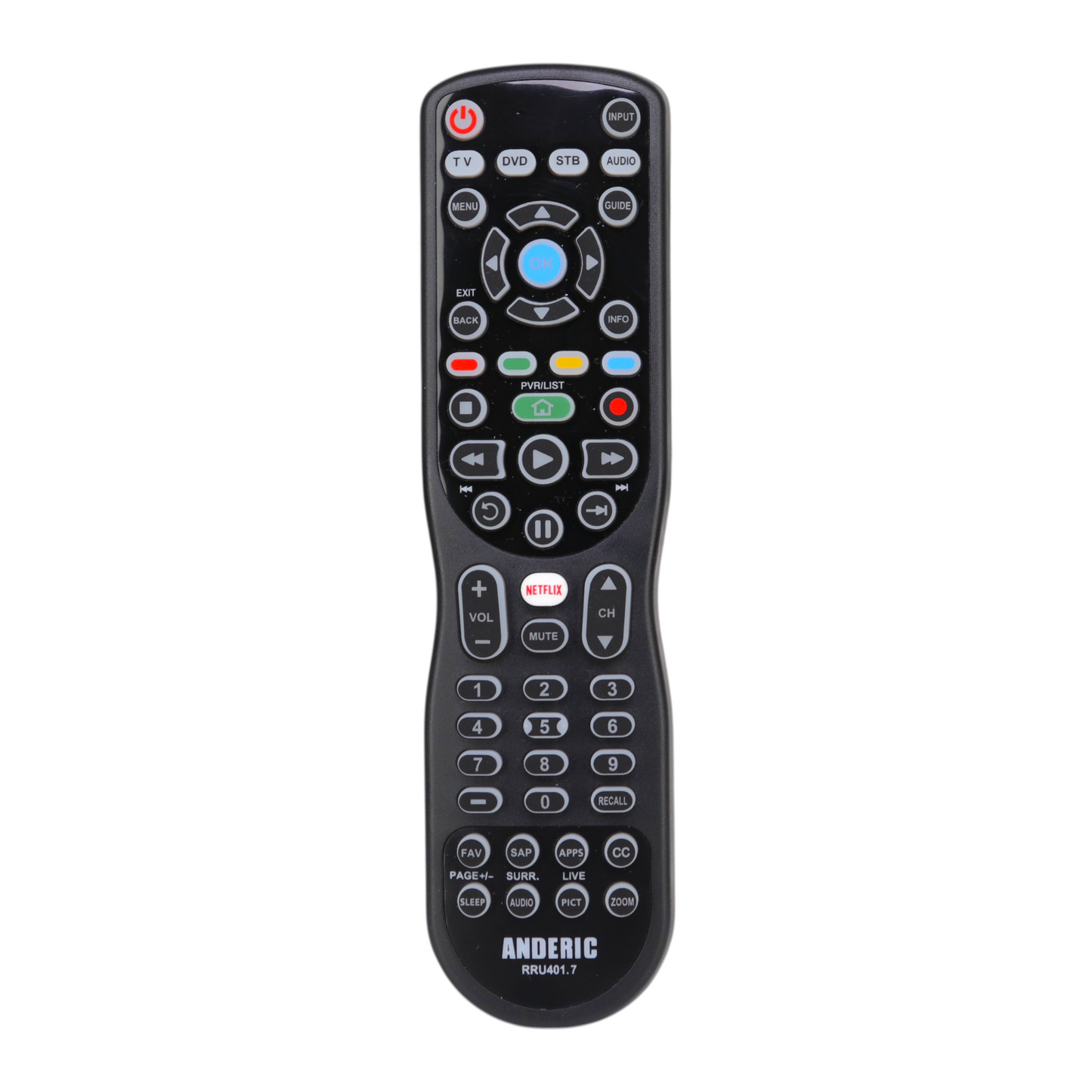 Anderic Substitute for JVC CRT Tube and Projection TV's RMC14G/RMC322G [RRU401-2757]