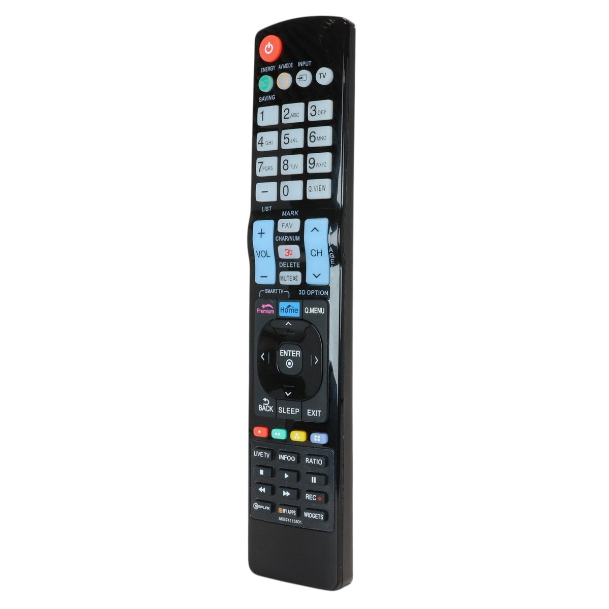Anderic Substitute For AKB73975702 for LG TV Remote Control [RR5501]