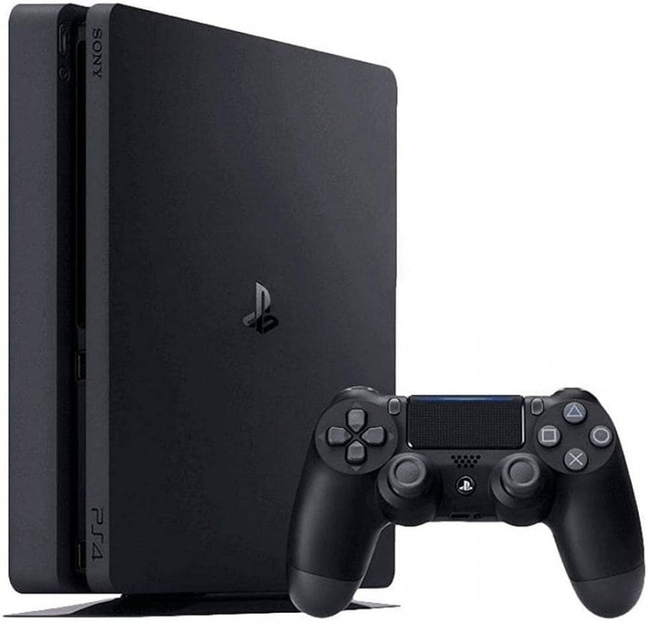 PlayStation 4 Slim 1TB System (PS4 Slim) [Third Party Controller] — Scratch & Scuff Condition