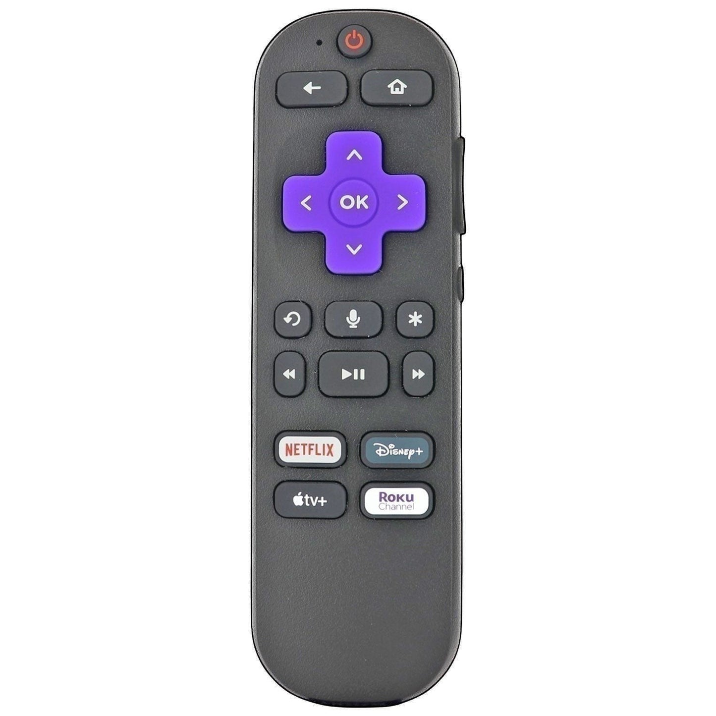 Anderic Substitute for Hisense RC-MC5 ROKU TV Remote Control 3226001169 [RCGZ1, NO HEADPHONE JACK / FAVORITE KEYS]